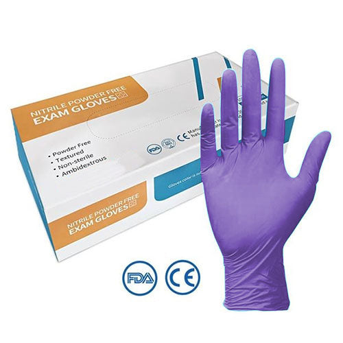 Medical Nitrile Exam Gloves (100 Pack)